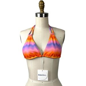 Kulani Kinis Halter Bikini Top - Bralette NWT